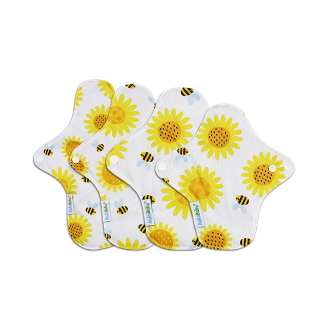 Serviette(s) hygiéniques réutilisables en fibres de bambou - Bingoo