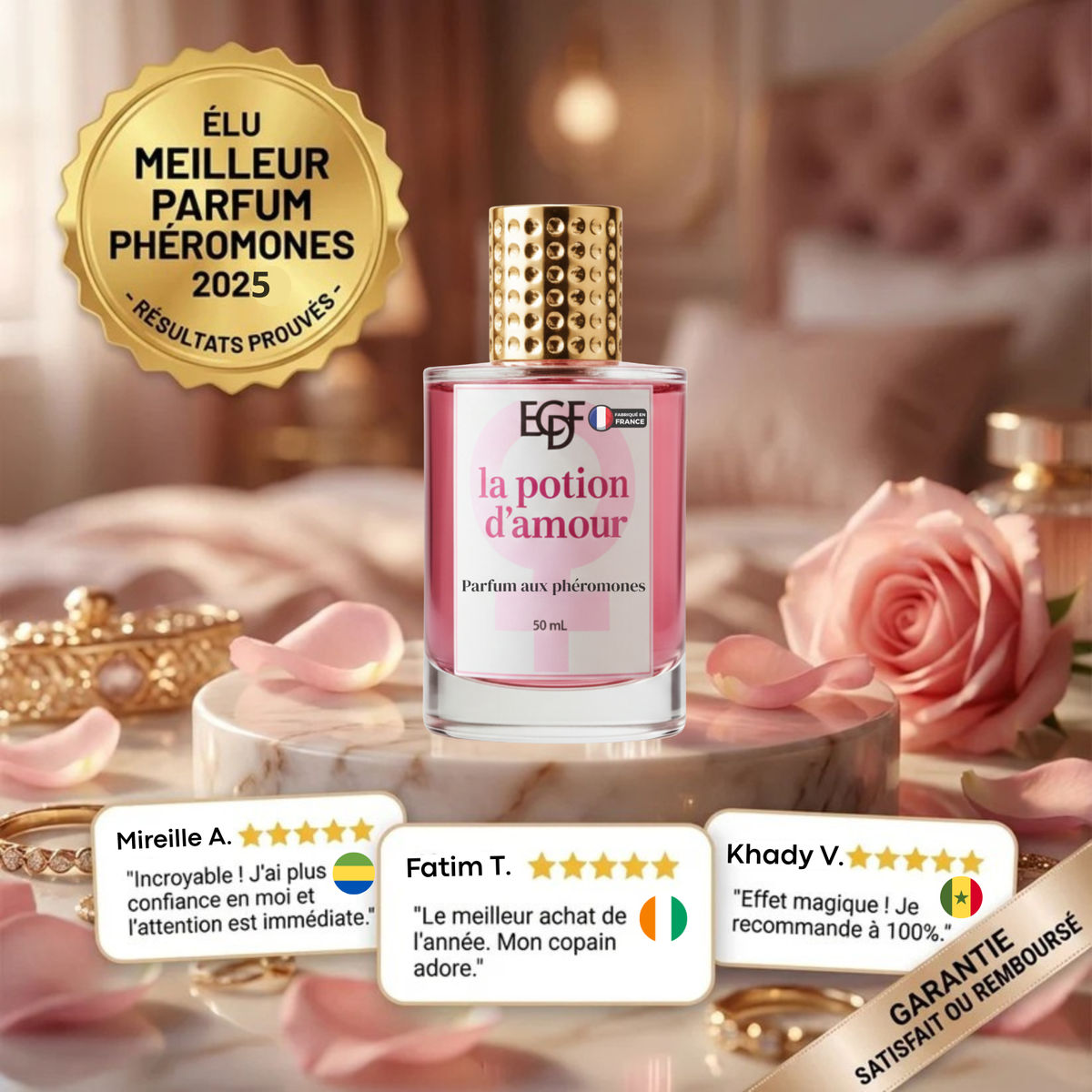 Parfum Séduction Aux Phéromones GABON
