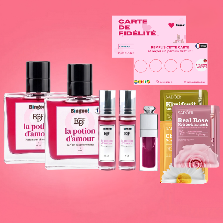 Pack 2 parfums et cadeaux